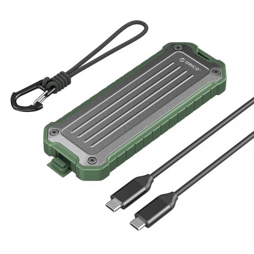 Купить Внешний карман ORICO OTPX-G2 M.2 NVME/SATA SSD Enclosure USB Type-C (ORICO-OTPX-G2-GR-BP) Green - цена в Харькове, Киеве, Днепре, Одессе
в интернет-магазине Telemart фото