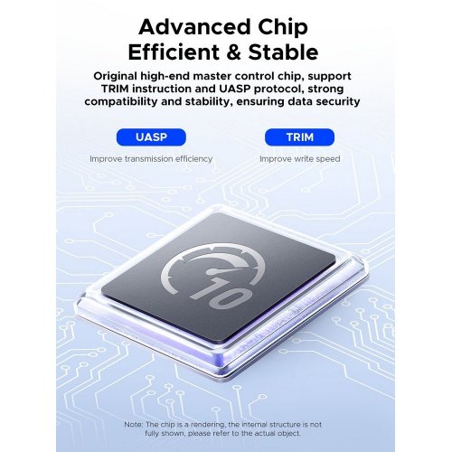 Купити Зовнішня кишеня ORICO AXM2-G2-V1 M.2 NVME SSD Enclosure USB Type-C (ORICO-AXM2-G2-V1-GY-BP) Grey - ціна в Києві, Львові, Вінниці, Хмельницькому, Франківську, Україні | інтернет-магазин TELEMART.UA фото