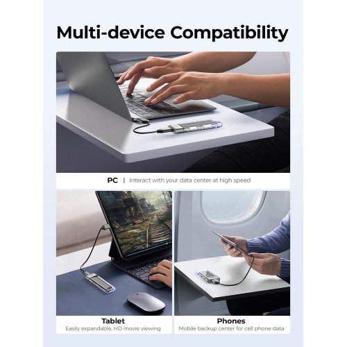 Купити Зовнішня кишеня ORICO TXM2-C3 M.2 NVME SSD Enclosure USB Type-C (ORICO-TXM2-C3-GY-BP) Grey - ціна в Києві, Львові, Вінниці, Хмельницькому, Франківську, Україні | інтернет-магазин TELEMART.UA фото