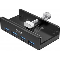 USB-хаб ORICO MH4PU-P USB 4 in 1 (ORICO-MH4PU-P-BK-BP) Black