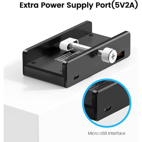 Купить USB-хаб ORICO MH4PU-P USB 4 in 1 (ORICO-MH4PU-P-BK-BP) Black - цена в Харькове, Киеве, Днепре, Одессе
в интернет-магазине Telemart фото