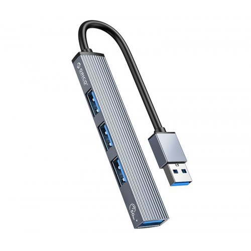 Купить USB-хаб ORICO AH-A13 USB 4 in 1 (ORICO-AH-A13-GY-EP-HW) Grey - цена в Харькове, Киеве, Днепре, Одессе
в интернет-магазине Telemart фото