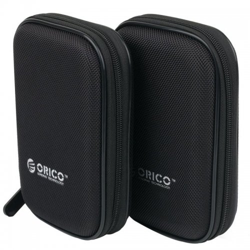 Купити Захисна сумка ORICO PHD-25 2.5" Portable HDD Protection Bag (ORICO-PHD-25-BK-EP) Black - ціна в Києві, Львові, Вінниці, Хмельницькому, Франківську, Україні | інтернет-магазин TELEMART.UA фото