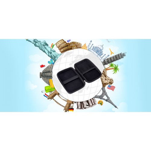 Купити Захисна сумка ORICO PHD-25 2.5" Portable HDD Protection Bag (ORICO-PHD-25-BK-EP) Black - ціна в Києві, Львові, Вінниці, Хмельницькому, Франківську, Україні | інтернет-магазин TELEMART.UA фото