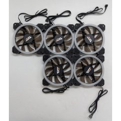 Комплект вентиляторов DarkFlash DR11 ARGB 5 in 1 Black (Восстановлено продавцом, 773543)