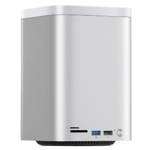 Купить USB-хаб ORICO M435 MiniTower Desktop Hybrid Storage System for Mac Mini (ORICO-M435-EU-SV-BP) Silver - цена в Харькове, Киеве, Днепре, Одессе
в интернет-магазине Telemart фото
