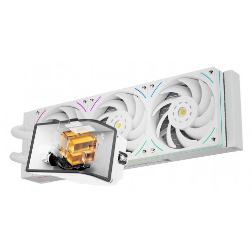 Готова СВО Thermalright Wonder Vision 360 UB ARGB White купити з перевіркою сумісності: огляд, характеристики, ціна у Києві, Львові, Вінниці, Хмельницькому, Івано-Франківську, Україні | інтернет-магазин TELEMART.UA фото