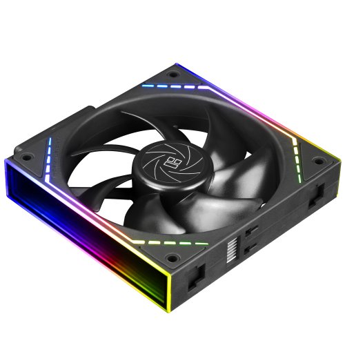 Купить Набор кулеров для корпуса Thermalright TL-M12Q 3 in 1 Black с проверкой совместимости: обзор, характеристики, цена в Киеве, Днепре, Одессе, Харькове, Украине | интернет-магазин TELEMART.UA фото