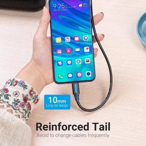 Купить Кабель Vention USB to USB Type-C 3.0 2m (COZBH) Black - цена в Харькове, Киеве, Днепре, Одессе
в интернет-магазине Telemart фото