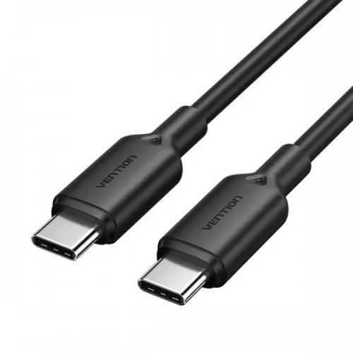 Купить Кабель Vention USB Type-C to USB Type-C 2.0 60W 2m (TRCBH) Black - цена в Харькове, Киеве, Днепре, Одессе
в интернет-магазине Telemart фото