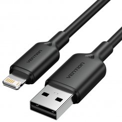 Кабель Vention USB to Lightning 2m (LAMBH) Black