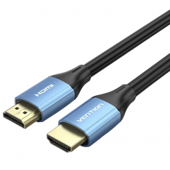 Кабель Vention HDMI to HDMI V2.0 4K 1m (ALHSF) Blue