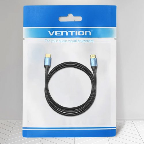 Купити Кабель Vention HDMI to HDMI V2.0 4K 10m (ALHSL) Blue - ціна в Києві, Львові, Вінниці, Хмельницькому, Франківську, Україні | інтернет-магазин TELEMART.UA фото