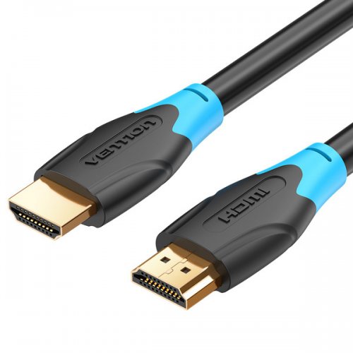 Купити Кабель Vention HDMI to HDMI V1.4 4K 5m (AACBJ) Black - ціна в Києві, Львові, Вінниці, Хмельницькому, Франківську, Україні | інтернет-магазин TELEMART.UA фото