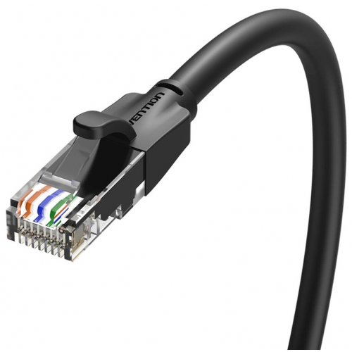 Купить Патч-корд Vention UTP, RJ45, Cat6 10m (IBEBL) Black - цена в Харькове, Киеве, Днепре, Одессе
в интернет-магазине Telemart фото