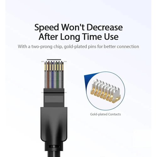 Купить Патч-корд Vention UTP, RJ45, Cat6 10m (IBEBL) Black - цена в Харькове, Киеве, Днепре, Одессе
в интернет-магазине Telemart фото