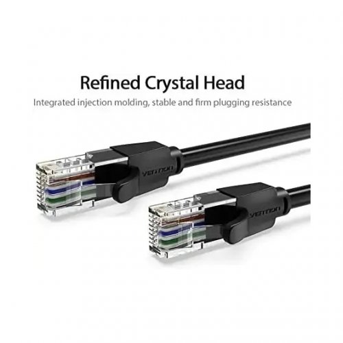 Купить Патч-корд Vention UTP, RJ45, Cat6 10m (IBEBL) Black - цена в Харькове, Киеве, Днепре, Одессе
в интернет-магазине Telemart фото