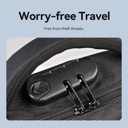 Купити Рюкзак Vention 15.6" Water-Repellent Laptop Backpack (KRRB0) Black - ціна в Києві, Львові, Вінниці, Хмельницькому, Франківську, Україні | інтернет-магазин TELEMART.UA фото
