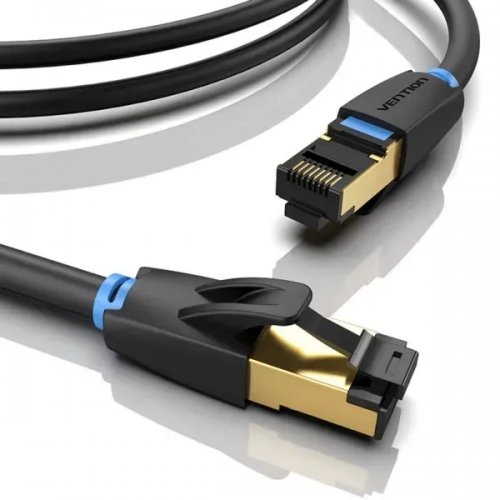 Купить Патч-корд Vention SFTP, RJ45, Cat8 20m (IKABQ) Black - цена в Харькове, Киеве, Днепре, Одессе
в интернет-магазине Telemart фото