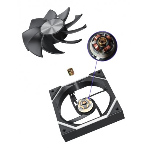 Купить Кулер для корпуса GAMEMAX FN12A N2 Reverse (FN12A-N2-R) Black с проверкой совместимости: обзор, характеристики, цена в Киеве, Днепре, Одессе, Харькове, Украине | интернет-магазин TELEMART.UA фото