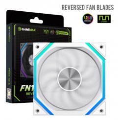 Кулер для корпуса GAMEMAX FN12A N2 Reverse (FN12A-N2-RW) White