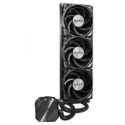 Готова СВО Montech HyperFlow Silent 360 Black купити з перевіркою сумісності: огляд, характеристики, ціна у Києві, Львові, Вінниці, Хмельницькому, Івано-Франківську, Україні | інтернет-магазин TELEMART.UA фото