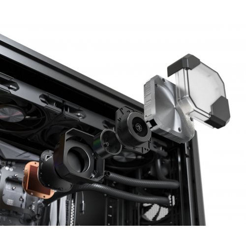 Готова СВО Montech HyperFlow Silent 360 Black купити з перевіркою сумісності: огляд, характеристики, ціна у Києві, Львові, Вінниці, Хмельницькому, Івано-Франківську, Україні | інтернет-магазин TELEMART.UA фото