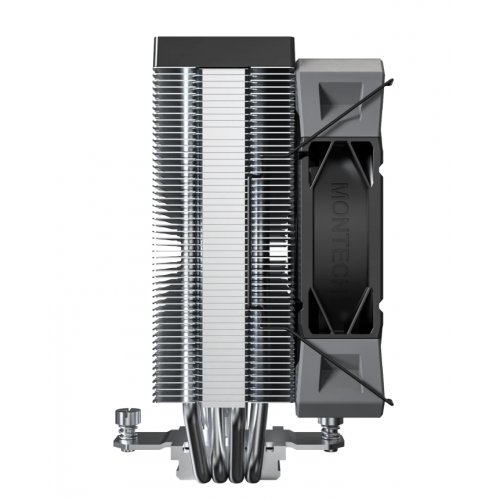 Кулер Montech NX400 Black купити з перевіркою сумісності: огляд, характеристики, ціна у Києві, Львові, Вінниці, Хмельницькому, Івано-Франківську, Україні | інтернет-магазин TELEMART.UA фото
