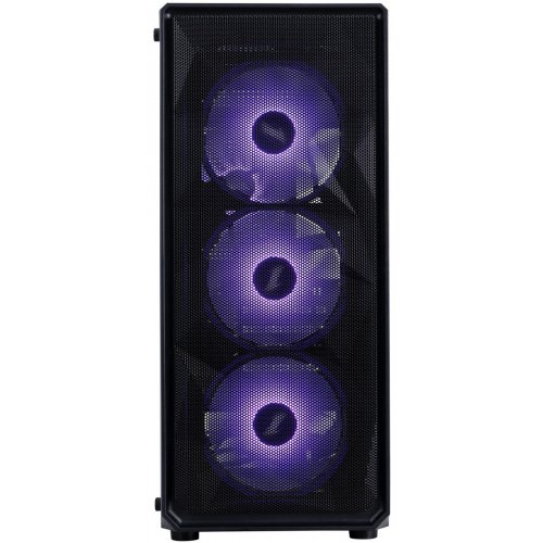 Корпус 1stPlayer FD3-M-BK-4F7 без БЖ Black купити з перевіркою сумісності: огляд, характеристики, ціна у Києві, Львові, Вінниці, Хмельницькому, Івано-Франківську, Україні | інтернет-магазин TELEMART.UA фото