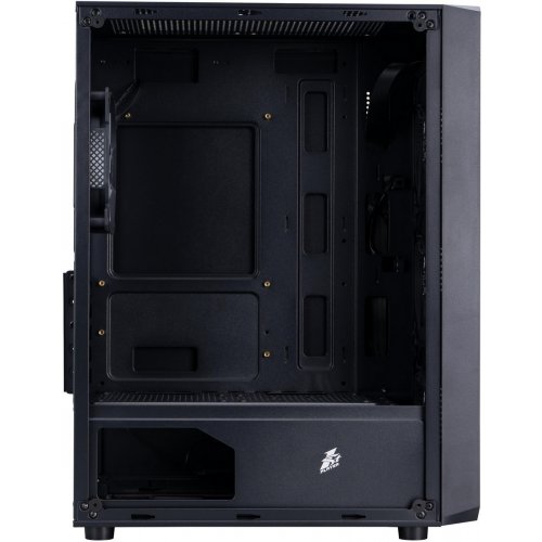 Корпус 1stPlayer FD3-M-BK-4F7 без БЖ Black купити з перевіркою сумісності: огляд, характеристики, ціна у Києві, Львові, Вінниці, Хмельницькому, Івано-Франківську, Україні | інтернет-магазин TELEMART.UA фото