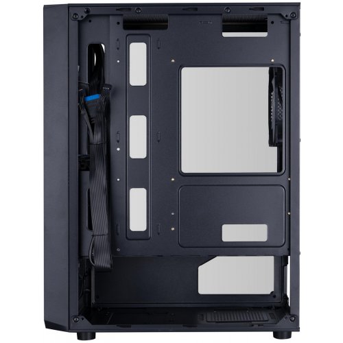 Корпус 1stPlayer FD3-M-BK-4F7 без БЖ Black купити з перевіркою сумісності: огляд, характеристики, ціна у Києві, Львові, Вінниці, Хмельницькому, Івано-Франківську, Україні | інтернет-магазин TELEMART.UA фото