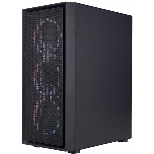 Корпус 1stPlayer GO6-BK-4FS7 без БЖ Black купити з перевіркою сумісності: огляд, характеристики, ціна у Києві, Львові, Вінниці, Хмельницькому, Івано-Франківську, Україні | інтернет-магазин TELEMART.UA фото
