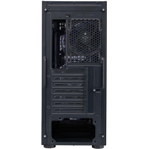Корпус 1stPlayer GO6-BK-4FS7 без БЖ Black купити з перевіркою сумісності: огляд, характеристики, ціна у Києві, Львові, Вінниці, Хмельницькому, Івано-Франківську, Україні | інтернет-магазин TELEMART.UA фото