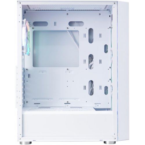 Корпус 1stPlayer GO6-WH-4FS7-W без БЖ White купити з перевіркою сумісності: огляд, характеристики, ціна у Києві, Львові, Вінниці, Хмельницькому, Івано-Франківську, Україні | інтернет-магазин TELEMART.UA фото