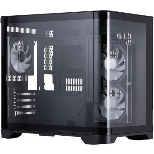 Корпус 1stPlayer UV5-BK-2FC7R-1FC7 без БЖ Black купити з перевіркою сумісності: огляд, характеристики, ціна у Києві, Львові, Вінниці, Хмельницькому, Івано-Франківську, Україні | інтернет-магазин TELEMART.UA фото