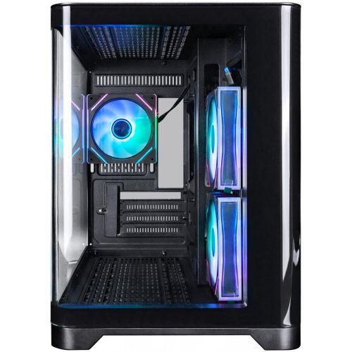 Корпус 1stPlayer UV6-BK-2FC7R-1FC7 без БЖ Black купити з перевіркою сумісності: огляд, характеристики, ціна у Києві, Львові, Вінниці, Хмельницькому, Івано-Франківську, Україні | інтернет-магазин TELEMART.UA фото