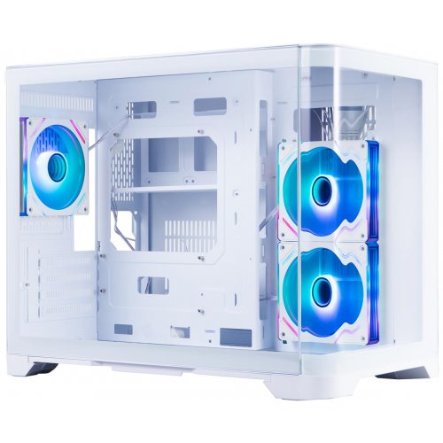 Корпус 1stPlayer UV6-WH-2FC7R-W-1FC7-W без БЖ White купити з перевіркою сумісності: огляд, характеристики, ціна у Києві, Львові, Вінниці, Хмельницькому, Івано-Франківську, Україні | інтернет-магазин TELEMART.UA фото