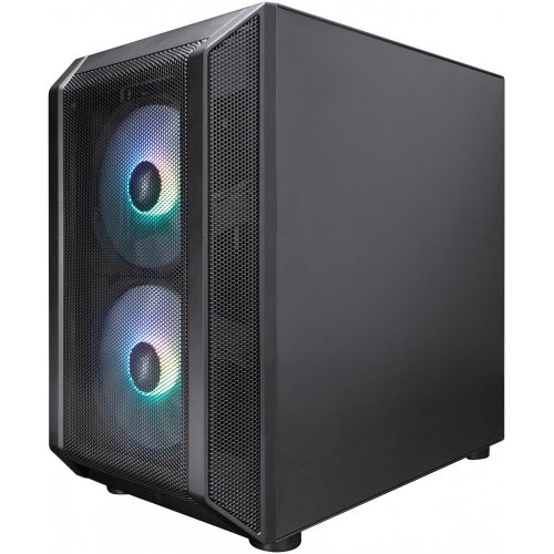 Корпус 1stPlayer D3-BK-3F7-14 без БЖ Black купити з перевіркою сумісності: огляд, характеристики, ціна у Києві, Львові, Вінниці, Хмельницькому, Івано-Франківську, Україні | інтернет-магазин TELEMART.UA фото