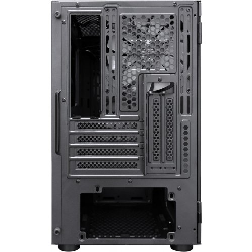 Корпус 1stPlayer D3-BK-3F7-14 без БЖ Black купити з перевіркою сумісності: огляд, характеристики, ціна у Києві, Львові, Вінниці, Хмельницькому, Івано-Франківську, Україні | інтернет-магазин TELEMART.UA фото