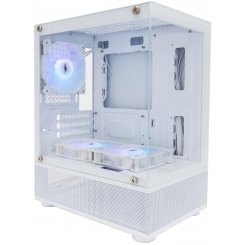 Корпус 1stPlayer Mi2-A-WH-2F7R-W-1F7-W без БЖ White