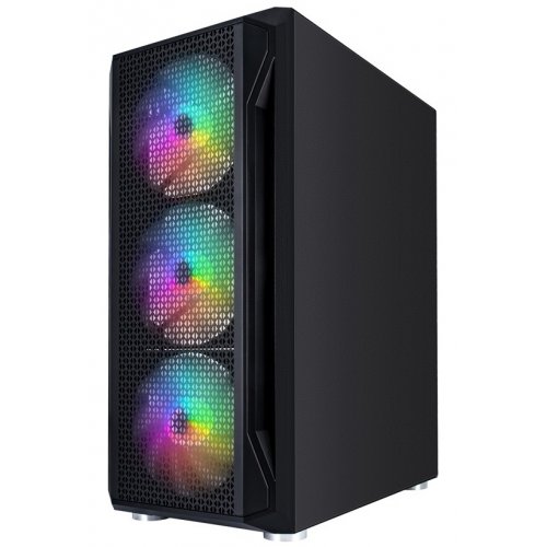 Корпус 1stPlayer X5-BK-4F1 без БЖ Black купити з перевіркою сумісності: огляд, характеристики, ціна у Києві, Львові, Вінниці, Хмельницькому, Івано-Франківську, Україні | інтернет-магазин TELEMART.UA фото