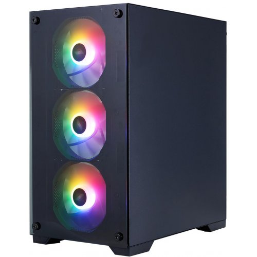 Купить Корпус 1stPlayer X2-M-BK-4F7 без БП Black с проверкой совместимости: обзор, характеристики, цена в Киеве, Днепре, Одессе, Харькове, Украине | интернет-магазин TELEMART.UA фото