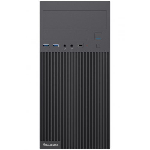 Корпус GAMEMAX MT-321-NP-2U3 без БЖ Black купити з перевіркою сумісності: огляд, характеристики, ціна у Києві, Львові, Вінниці, Хмельницькому, Івано-Франківську, Україні | інтернет-магазин TELEMART.UA фото