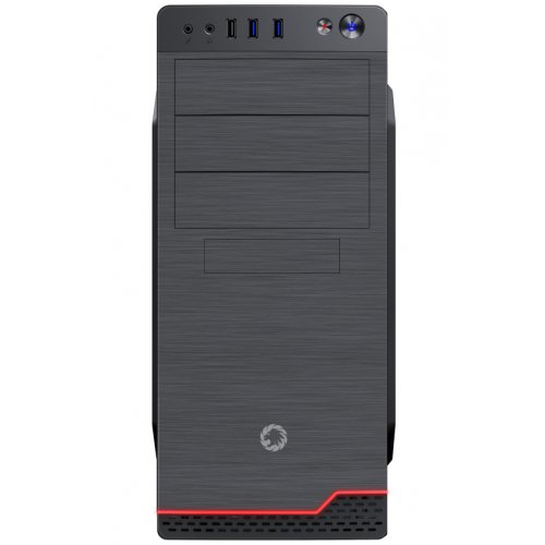 Корпус GAMEMAX MT519-NP-2U3-CR без БЖ Black купити з перевіркою сумісності: огляд, характеристики, ціна у Києві, Львові, Вінниці, Хмельницькому, Івано-Франківську, Україні | інтернет-магазин TELEMART.UA фото