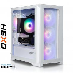 Комп'ютер HEXO Gaming TwinFront Pro+ (HGP-GTF5600N5060-D432S1TWH) White / AMD Ryzen 5 5600 (3.5-4.4), 6 ядер / RTX 5060 / 32 ГБ (DDR4) / 1024 ГБ (SSD)