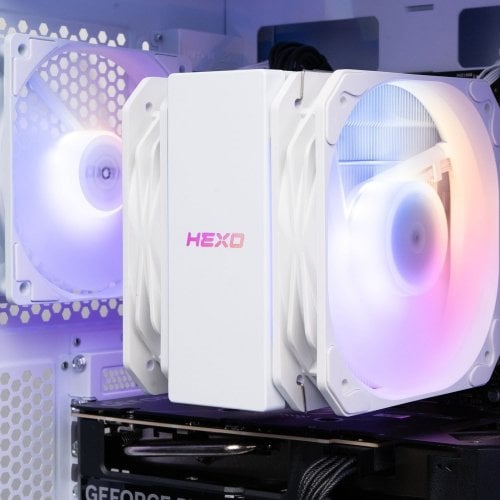 Компьютер HEXO Gaming TwinFront Pro+ (HGP-GTF5600N5060-D432S1TWH) White купить в Украине | Telemart фото