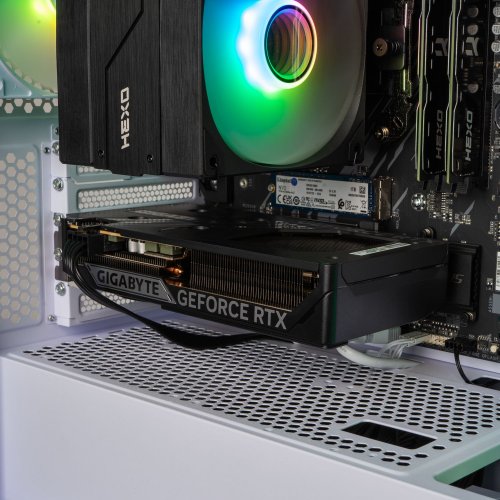 Купити Комп'ютер HEXO Gaming TwinFront Pro+ (HGP-GTF5600N5060-D432S1TWH) White - ціна в Києві, Львові, Вінниці, Хмельницькому, Франківську, Україні | інтернет-магазин TELEMART.UA фото