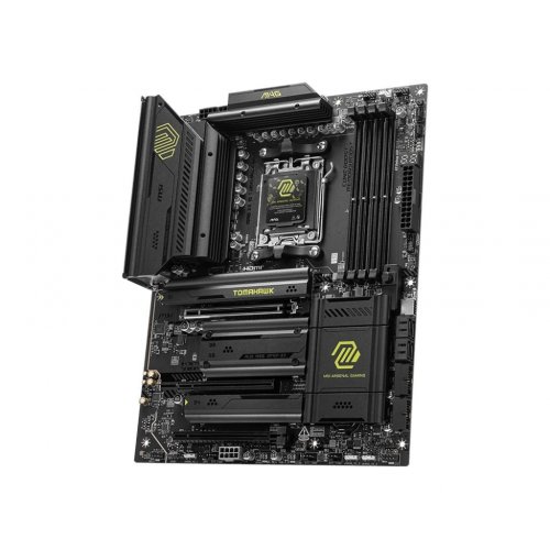 Материнська плата MSI MAG X870 TOMAHAWK WIFI (sAM5, AMD X870) (Відновлено продавцем, 773704) купити з перевіркою сумісності: огляд, характеристики, ціна у Києві, Львові, Вінниці, Хмельницькому, Івано-Франківську, Україні | інтернет-магазин TELEMART.UA фото
