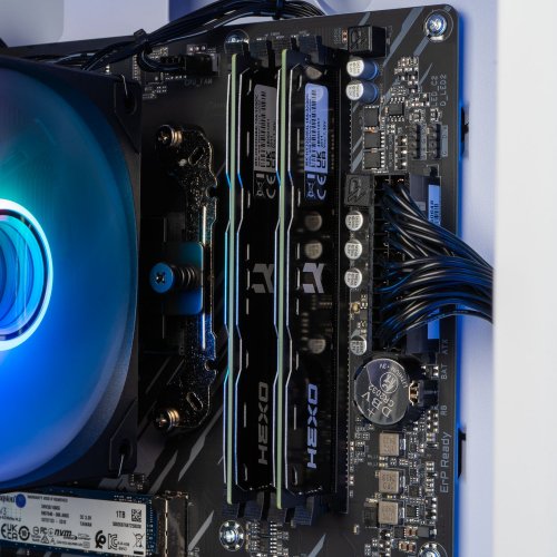 Купить Компьютер HEXO Gaming TwinFront Pro+ (HGP-TF7500FN407S-D532S1TWH) White - цена в Харькове, Киеве, Днепре, Одессе
в интернет-магазине Telemart фото