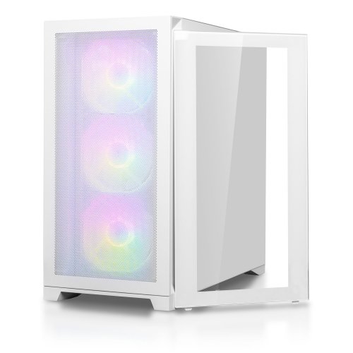 Купить Компьютер HEXO Gaming TwinFront Pro+ (HGP-TF7500FN407S-D532S1TWH) White - цена в Харькове, Киеве, Днепре, Одессе
в интернет-магазине Telemart фото